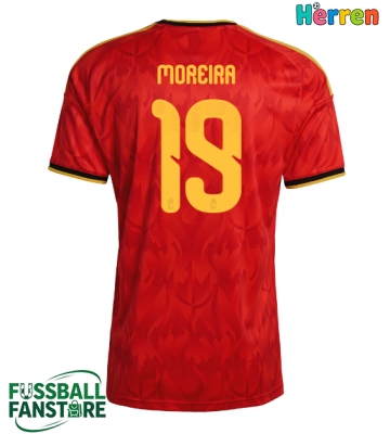 Belgien Diego Moreira #19 Replik Heimtrikot WM 2026 Kurzarm